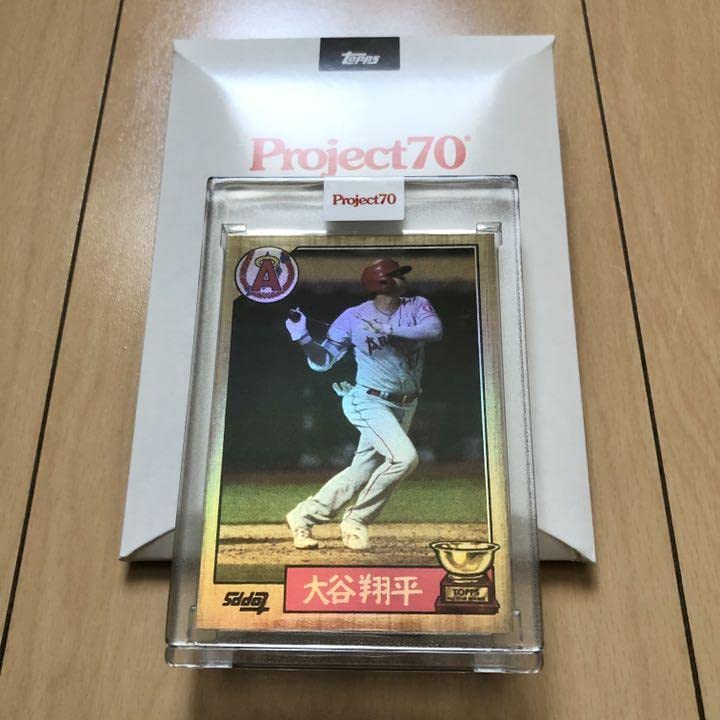 70シリ 大谷翔平Rainbow Foil ToppsProject 70 2021 Topps Project 70 - Keith Shore Shohei Ohtani #547